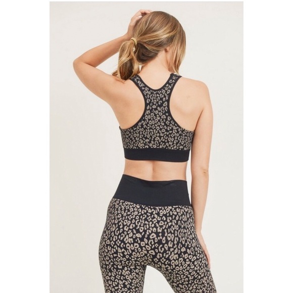 Lexi Black Bralette and Leggings Set - Picture 6 of 6